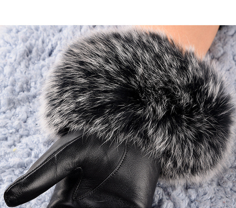 Women's Premium Sheepskin Fleece-lined Winter Gloves - Jatanele