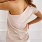 Single Shoulder Short Sleeve Top - Jatanele