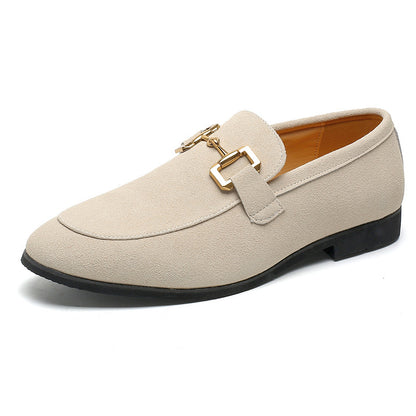 Men's Fashion Suede Leather Shoes – Sophisticated Style for Every Occasion - Jatanele