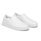 Men’s White slip-on canvas shoes