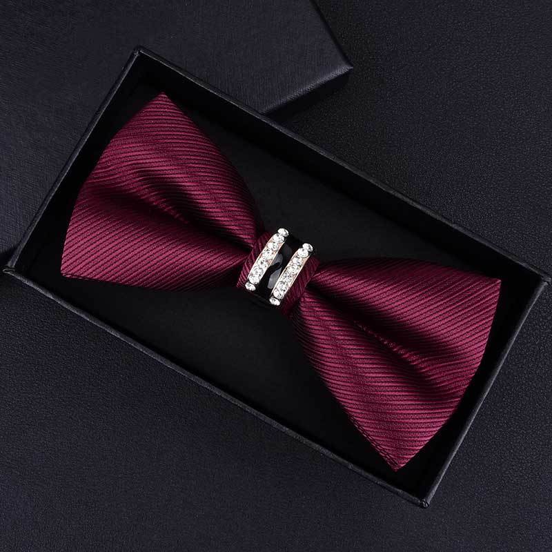 Double-Layer Formal Wedding Tie – Perfect for Grooms and Special Occasions - Jatanele