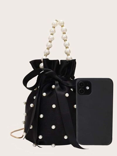 Opulence Pearl Bucket Bag Trendsi