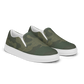 Men’s Army Green slip-on canvas shoes