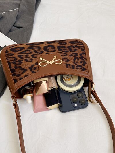 Wild Elegance Bow Satchel Trendsi